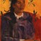 Поль Гоген «Таитянская женщина с цветком»