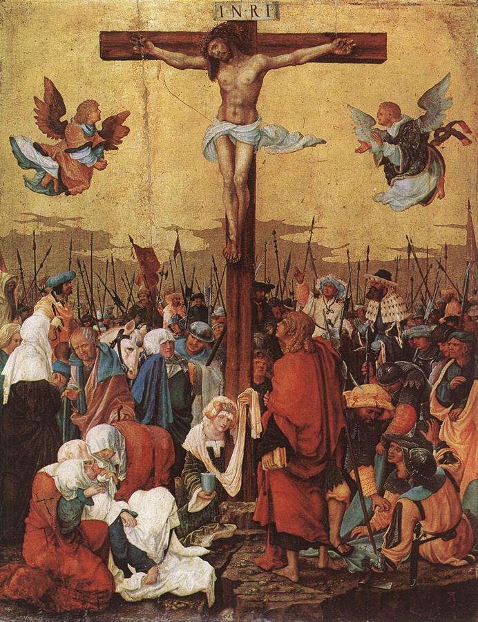 Изображение в архиве: Altdorfer Cristo sulla croce 1520, Автор: Altdorfer, Albrecht