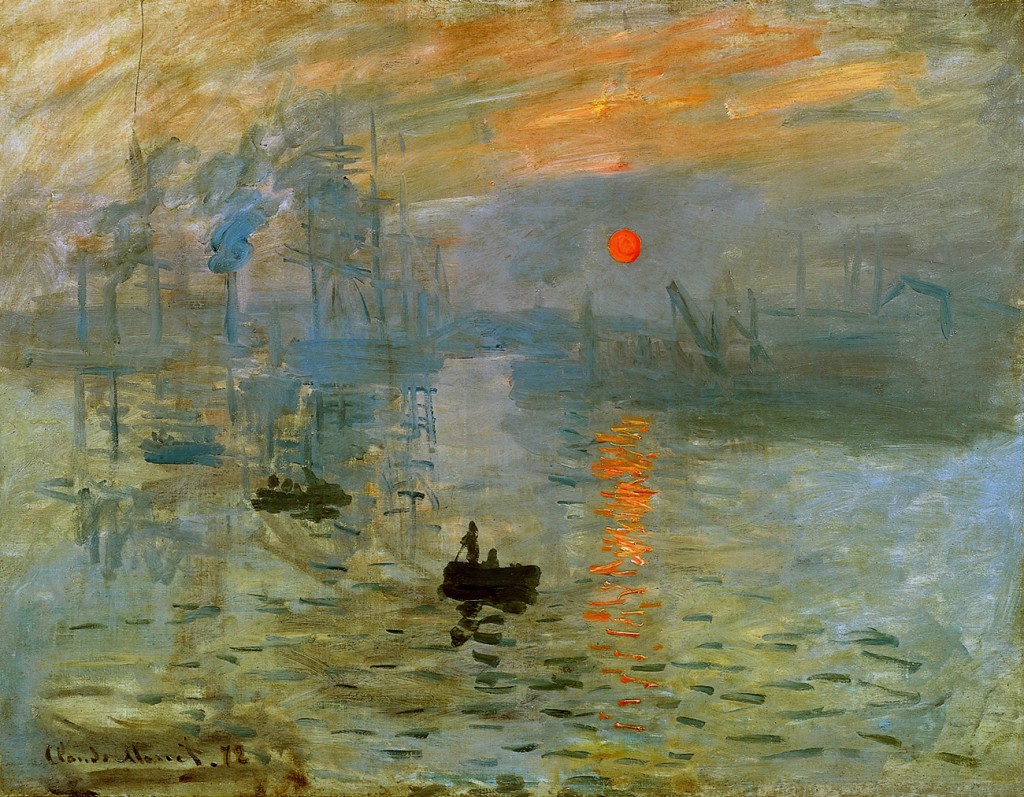 Клод Моне "Впечатление. Восход солнца". 1872 г.