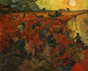 Винсент Ван Гог. "Красный виноградник". Ноябрь 1888 г.